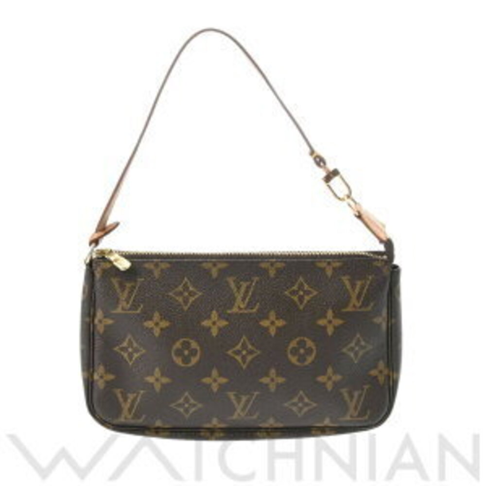 Louis Vuitton Monogram Pochette Accessoires Brown Canvas Pouch